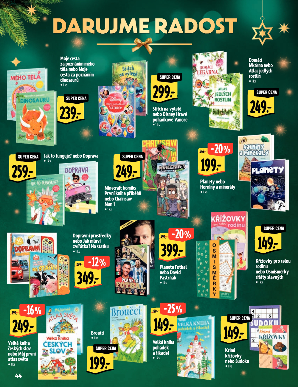 Leták Albert Hypermarket - Akční katalog - strana 44