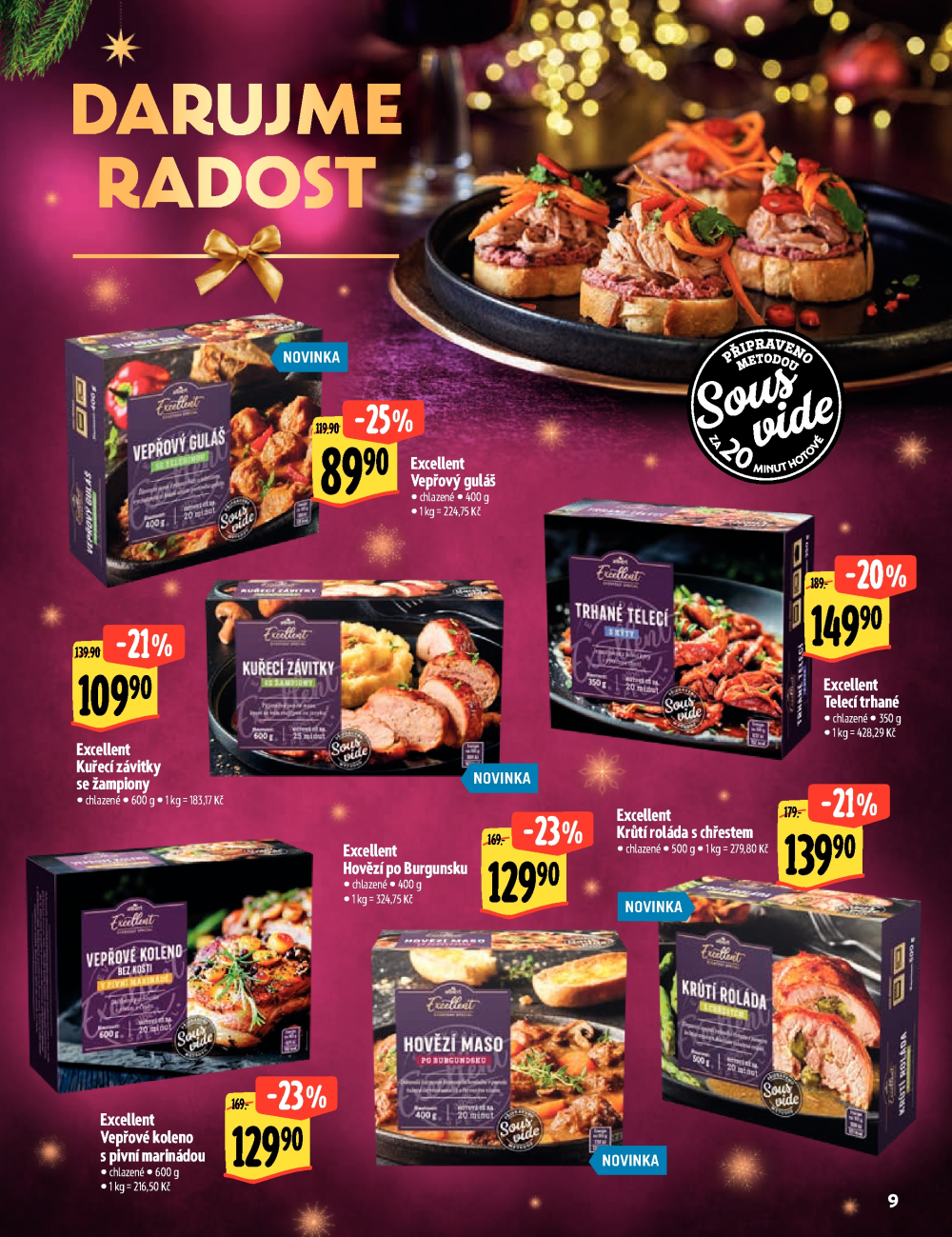 Leták Albert Hypermarket - Akční katalog - strana 9