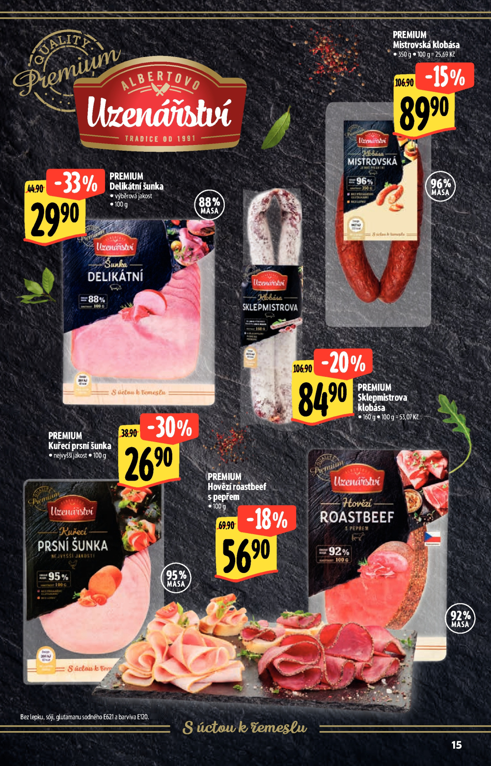 Leták Albert Supermarket - Akční katalog - strana 15