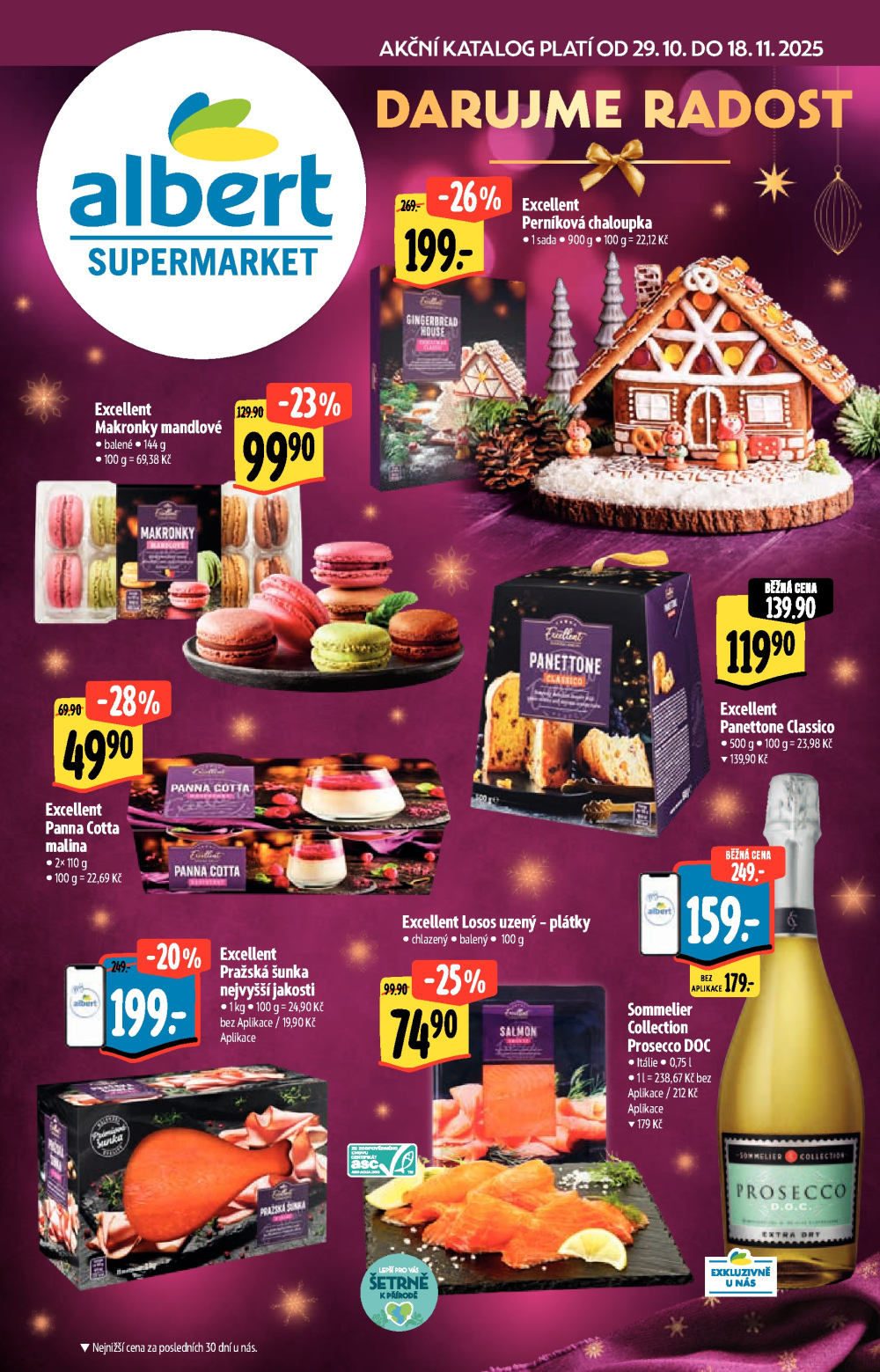 Leták Albert Supermarket - Akční katalog - strana 1
