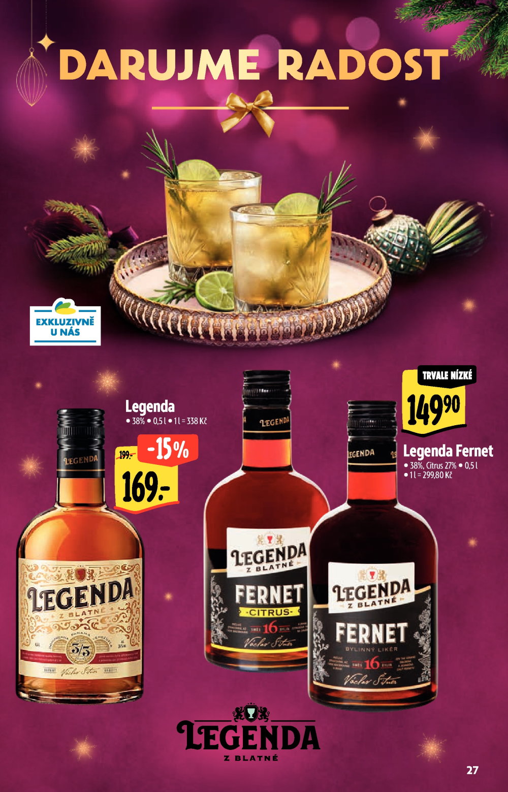 Leták Albert Supermarket - Akční katalog - strana 27