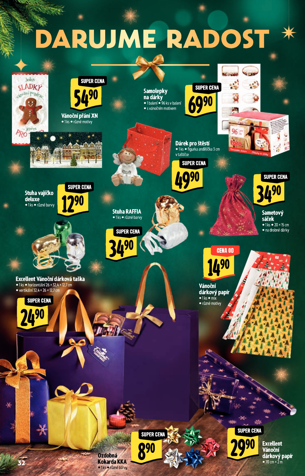 Leták Albert Supermarket - Akční katalog - strana 32