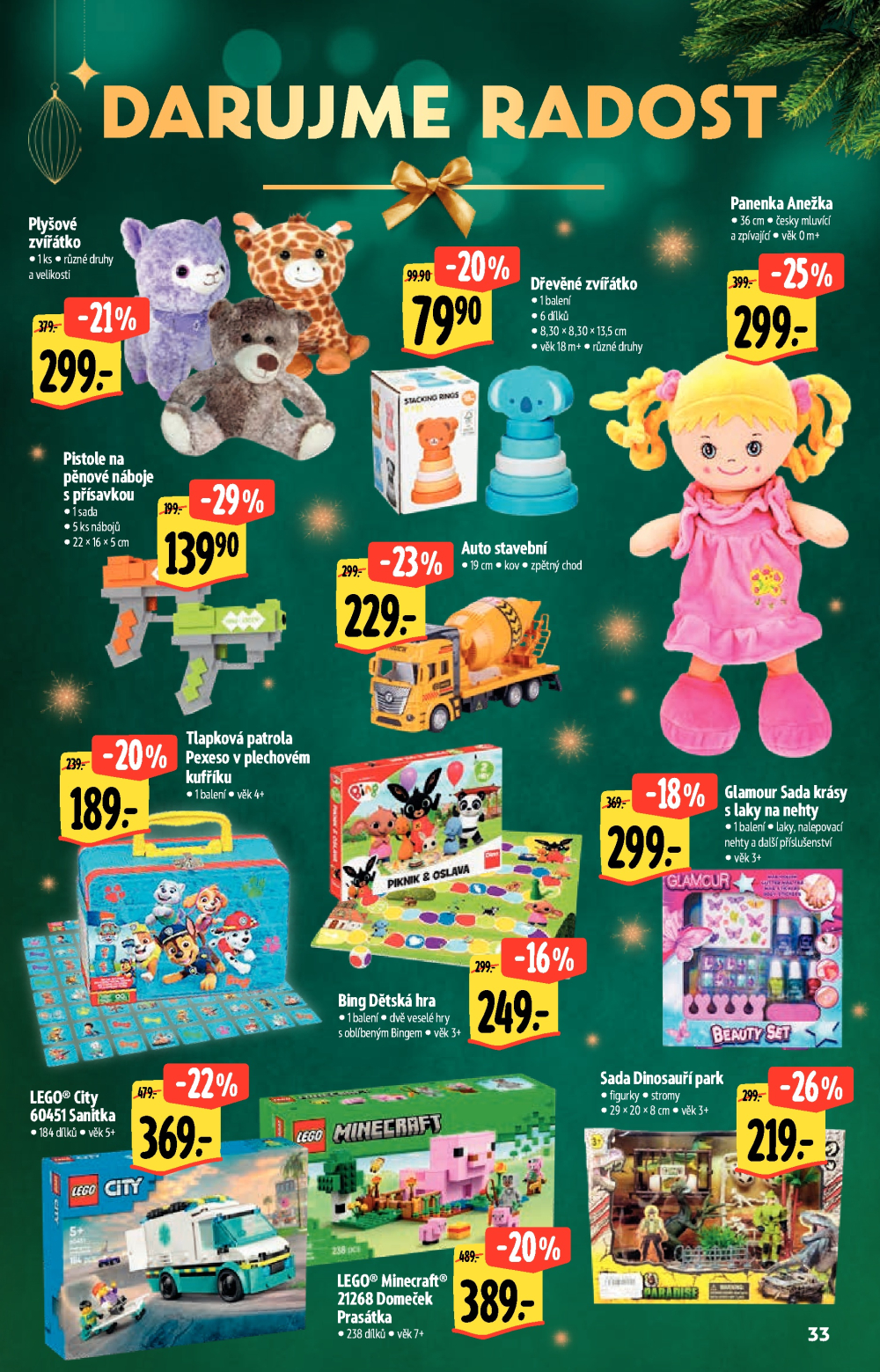 Leták Albert Supermarket - Akční katalog - strana 33