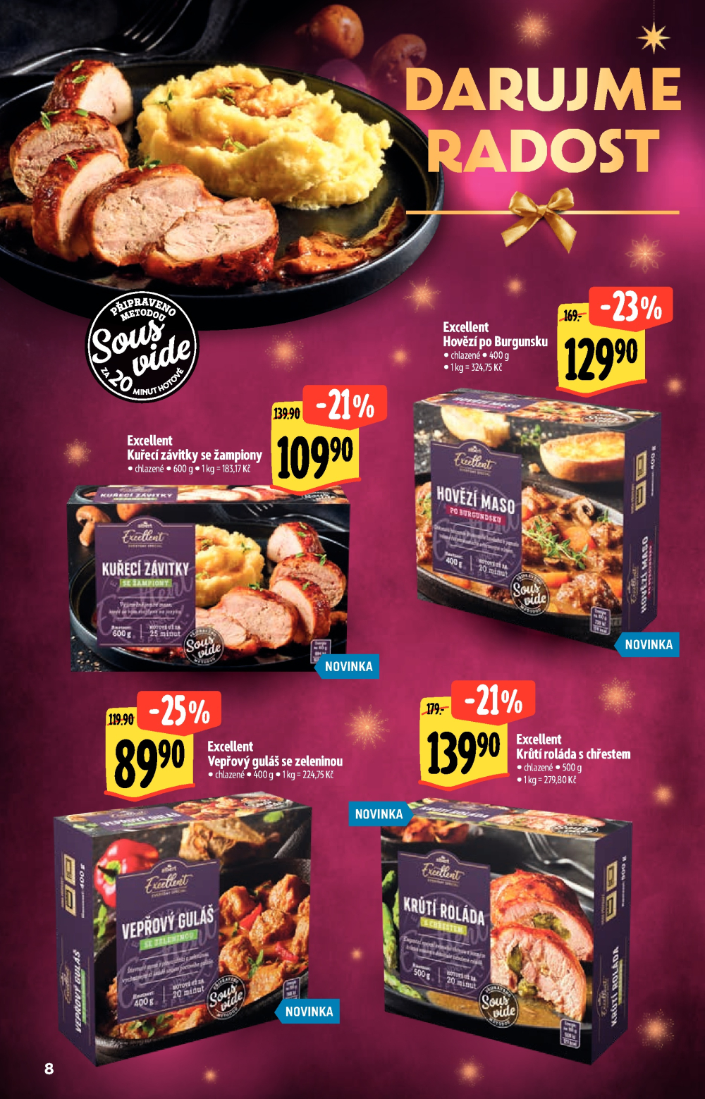 Leták Albert Supermarket - Akční katalog - strana 8