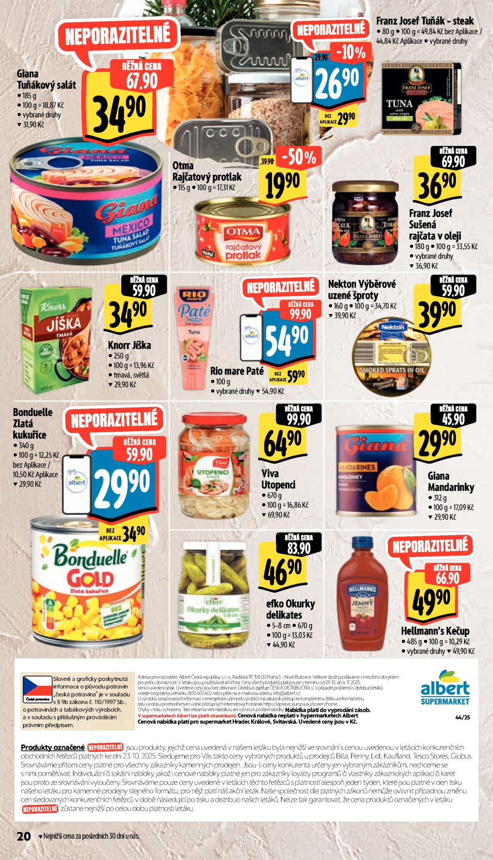 Leták Albert Supermarket leták - Hradec Králové, Svitavská - strana 33