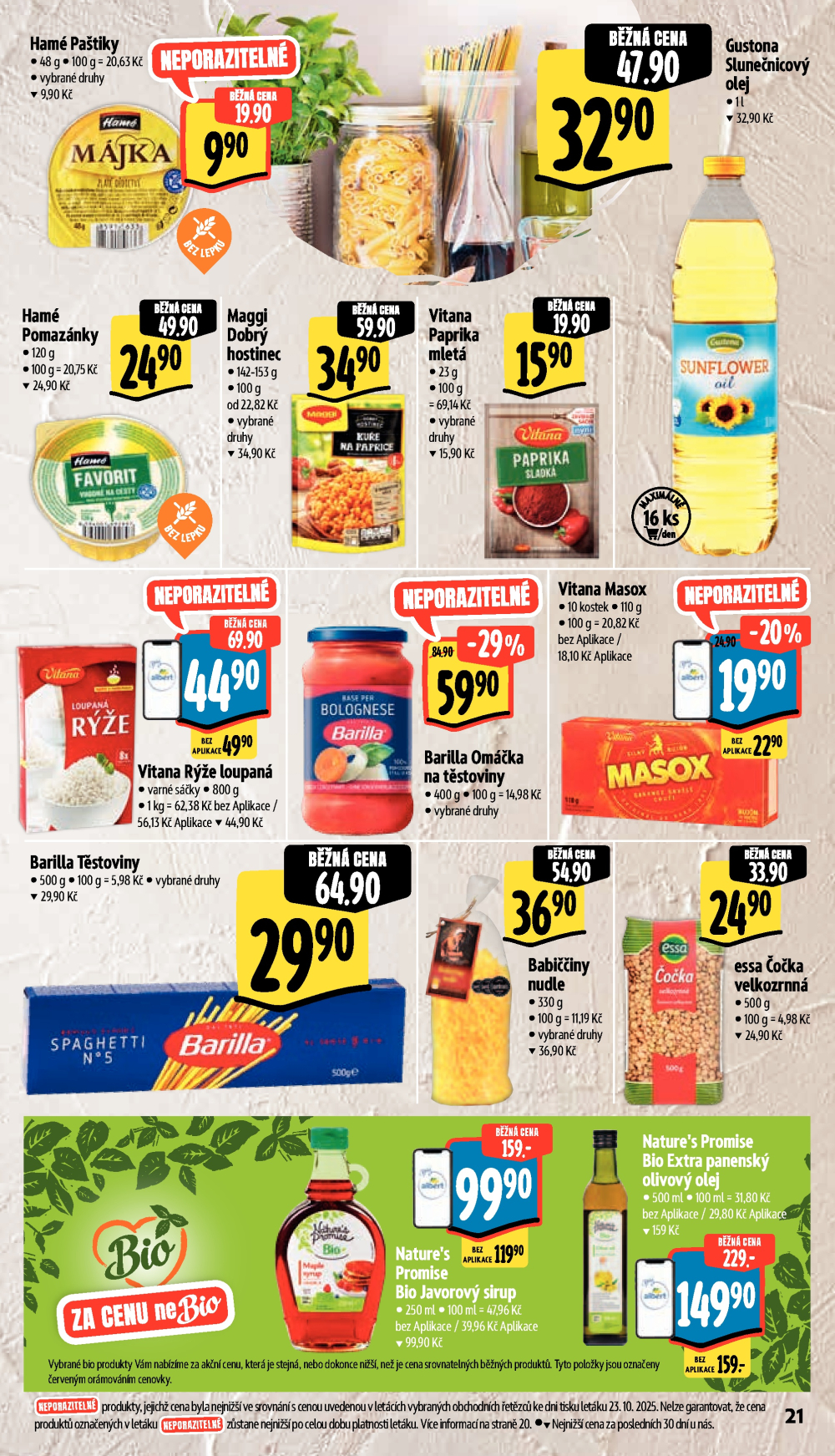 Leták Albert Supermarket leták - Hradec Králové, Svitavská - strana 34
