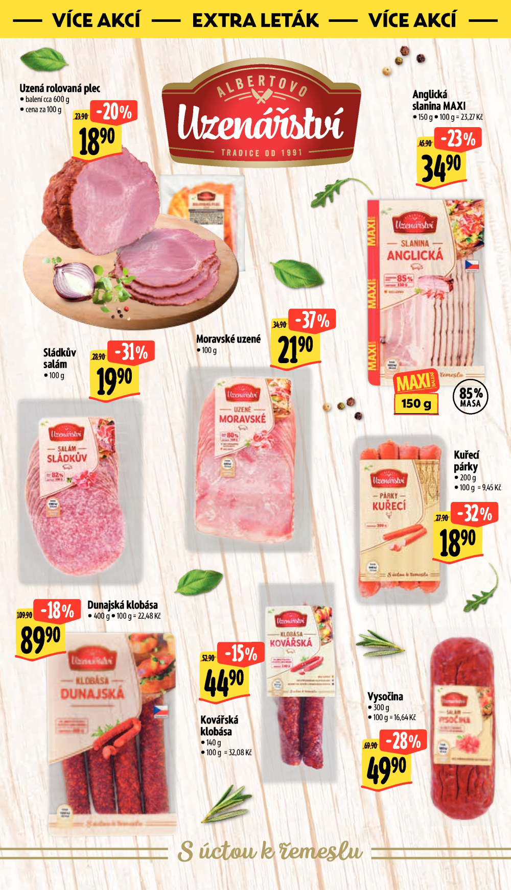 Leták Albert Supermarket leták - Hradec Králové, Svitavská - strana 46