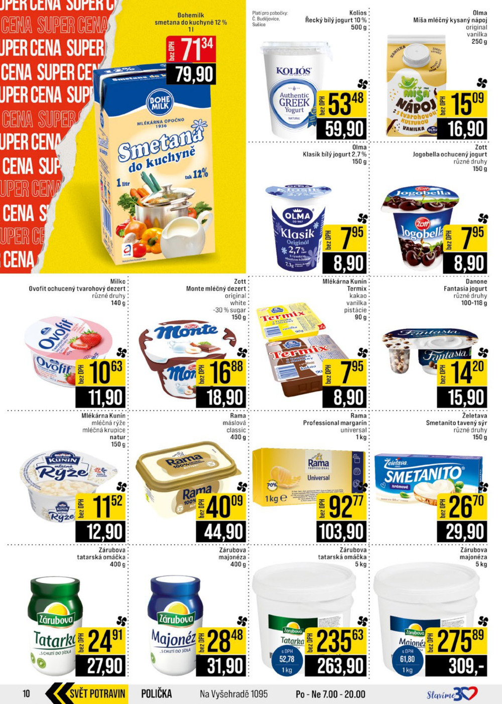 Leták JIP leták CC Cash & Carry - České Budějovice, Most, Náchod, Svoboda nad Úpou, Sušice - strana 10