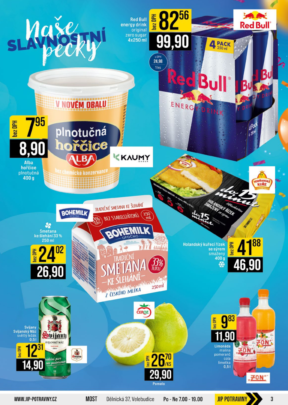 Leták JIP leták CC Cash & Carry - České Budějovice, Most, Náchod, Svoboda nad Úpou, Sušice - strana 3