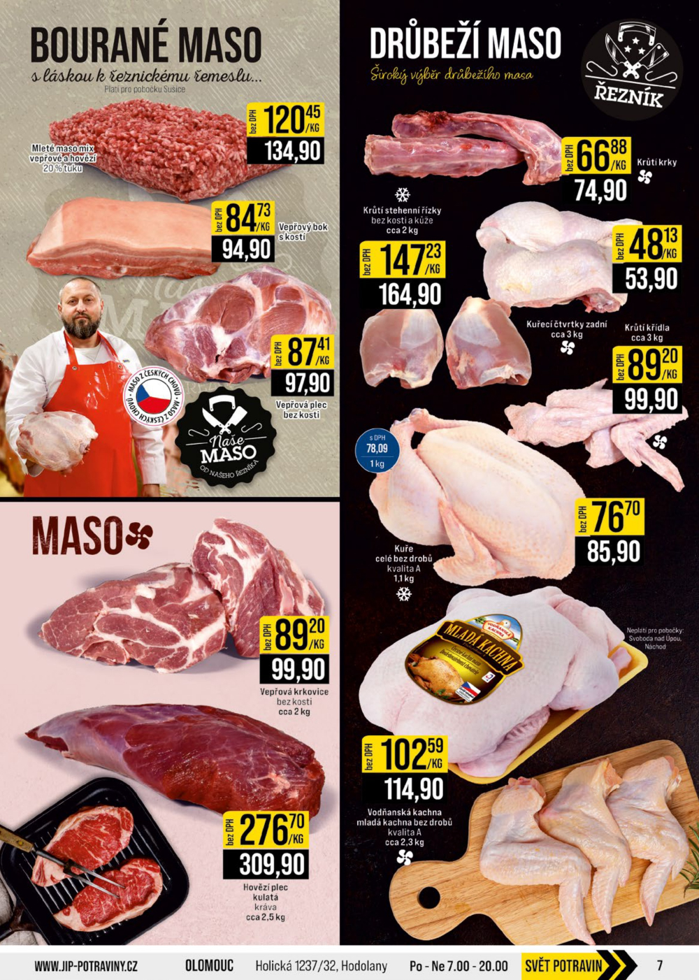 Leták JIP leták CC Cash & Carry - České Budějovice, Most, Náchod, Svoboda nad Úpou, Sušice - strana 7