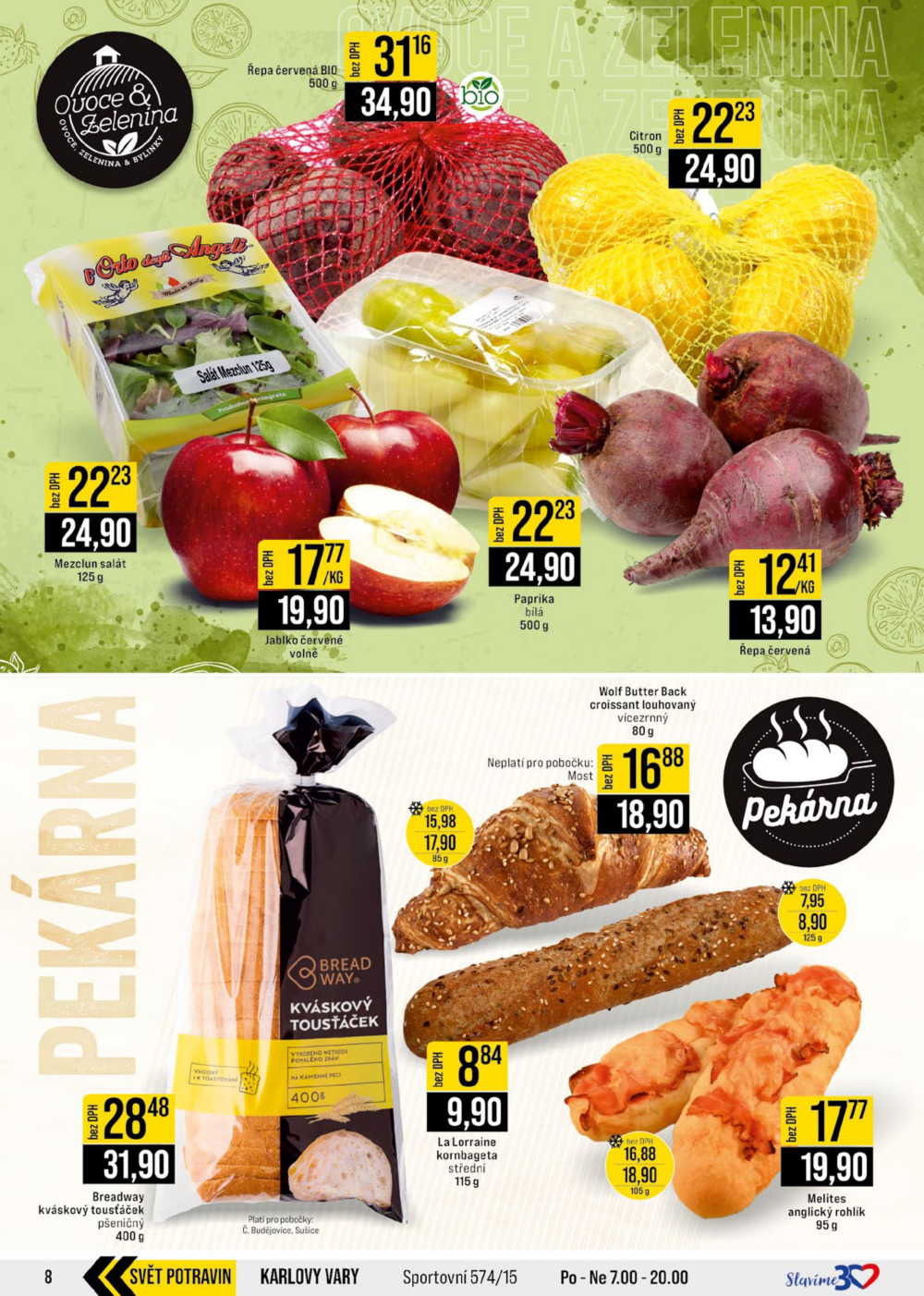 Leták JIP leták CC Cash & Carry - České Budějovice, Most, Náchod, Svoboda nad Úpou, Sušice - strana 8