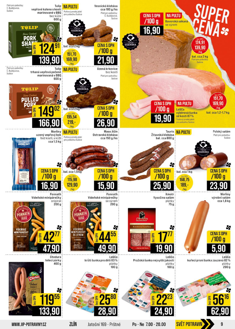 Leták JIP leták CC Cash & Carry - České Budějovice, Most, Náchod, Svoboda nad Úpou, Sušice - strana 9