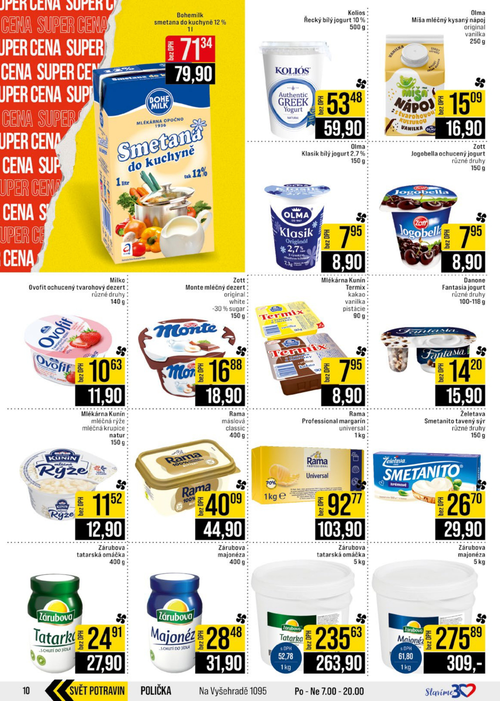 Leták JIP leták CC Cash & Carry - Brno, Ostrava, Praha, Polička, Olomouc, Karlovy Vary, Zlín, Jilemnice, Pardubice - strana 10