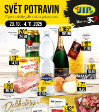 Akční leták JIP  CC Cash & Carry - Brno, Ostrava, Praha, Polička, Olomouc, Karlovy Vary, Zlín, Jilemnice, Pardubice