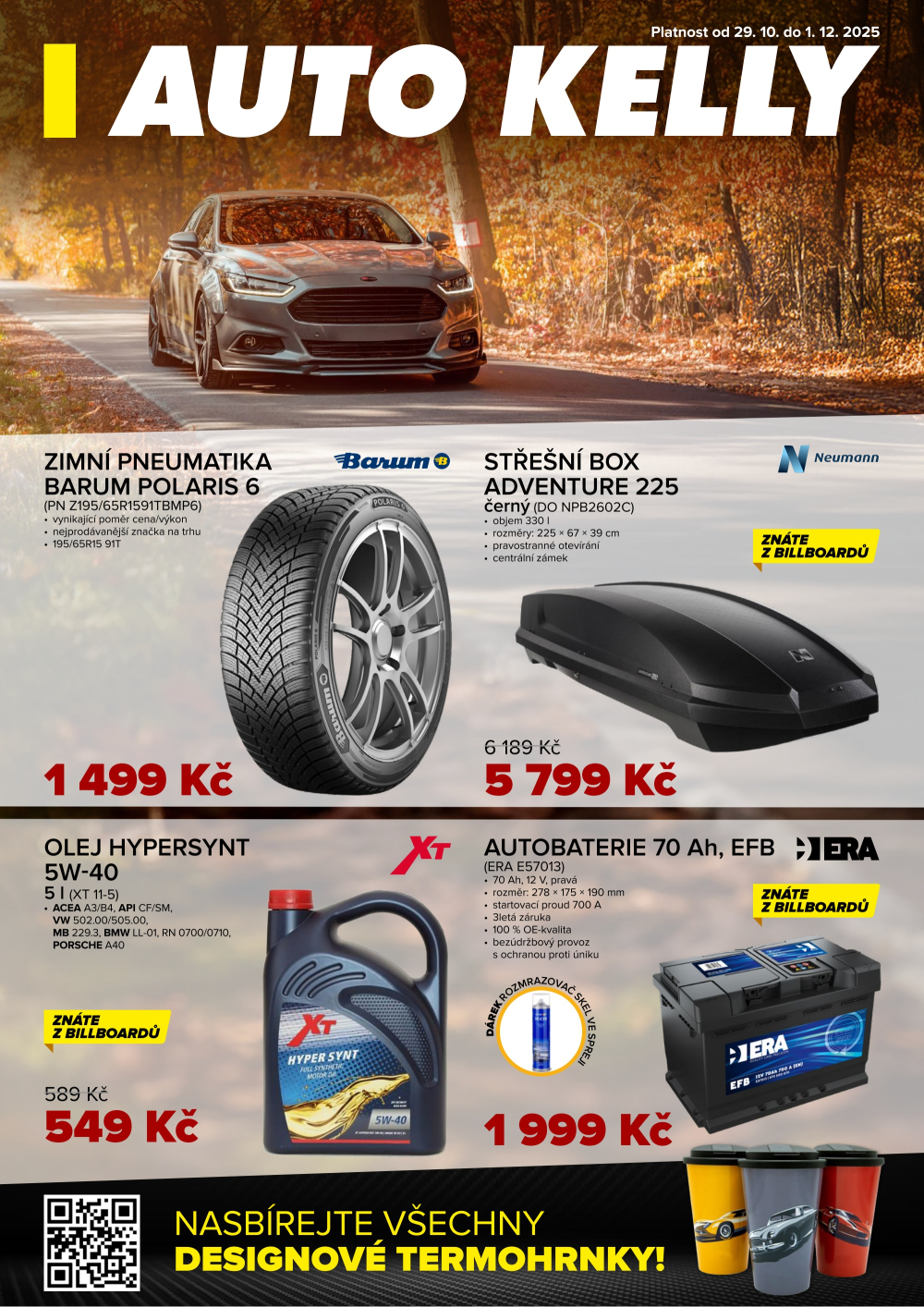 Leták AUTO KELLY leták - strana 1