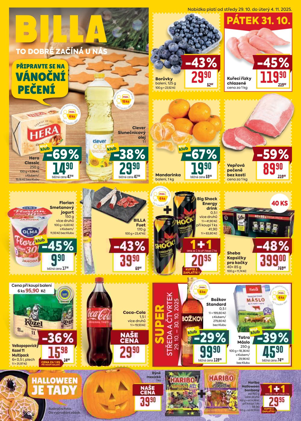Leták BILLA velký leták - strana 1