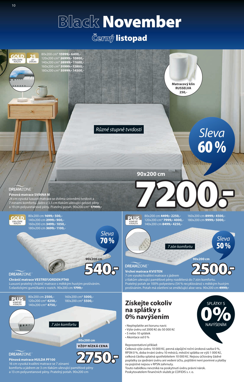 Leták Jysk leták - Černý listopad - strana 11