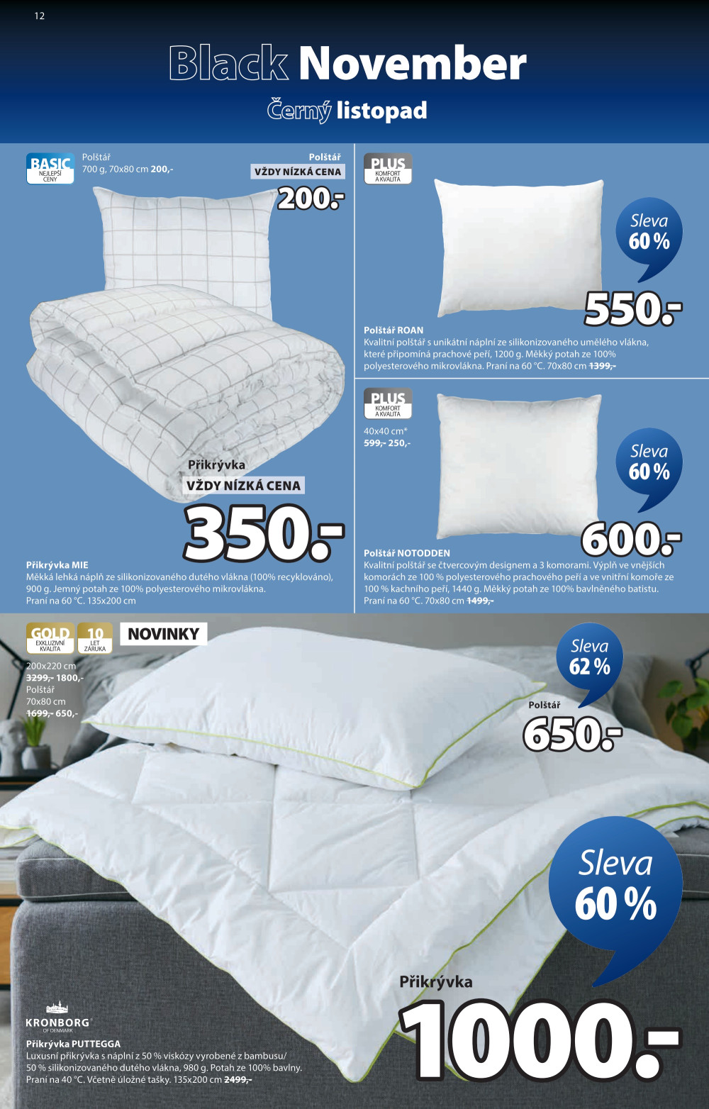 Leták Jysk leták - Černý listopad - strana 13