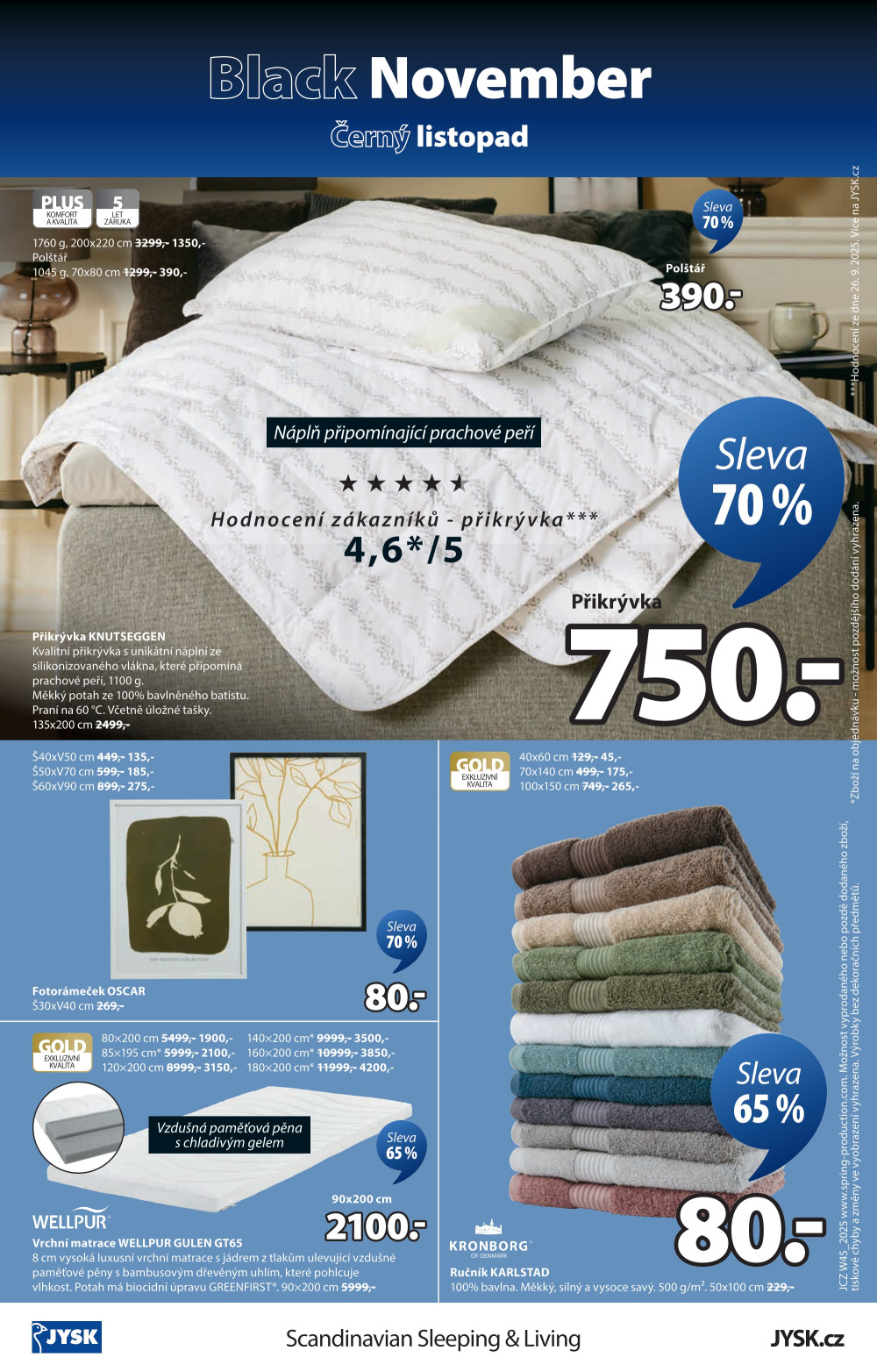 Leták Jysk leták - Černý listopad - strana 17