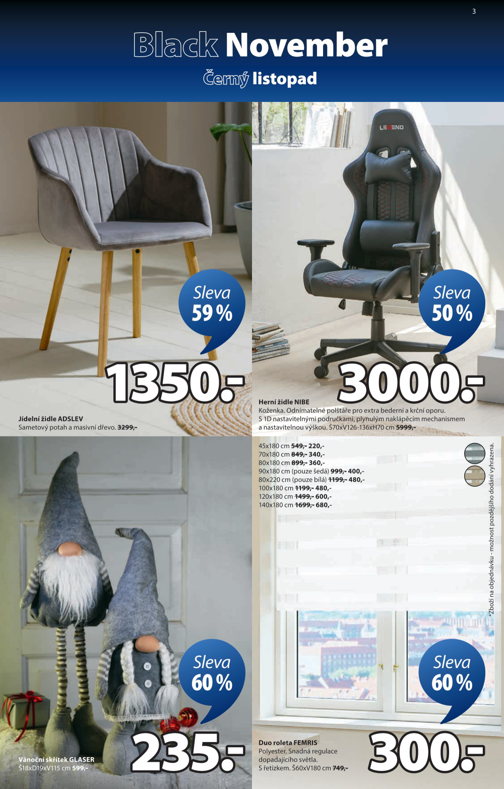 Leták Jysk leták - Černý listopad - strana 4