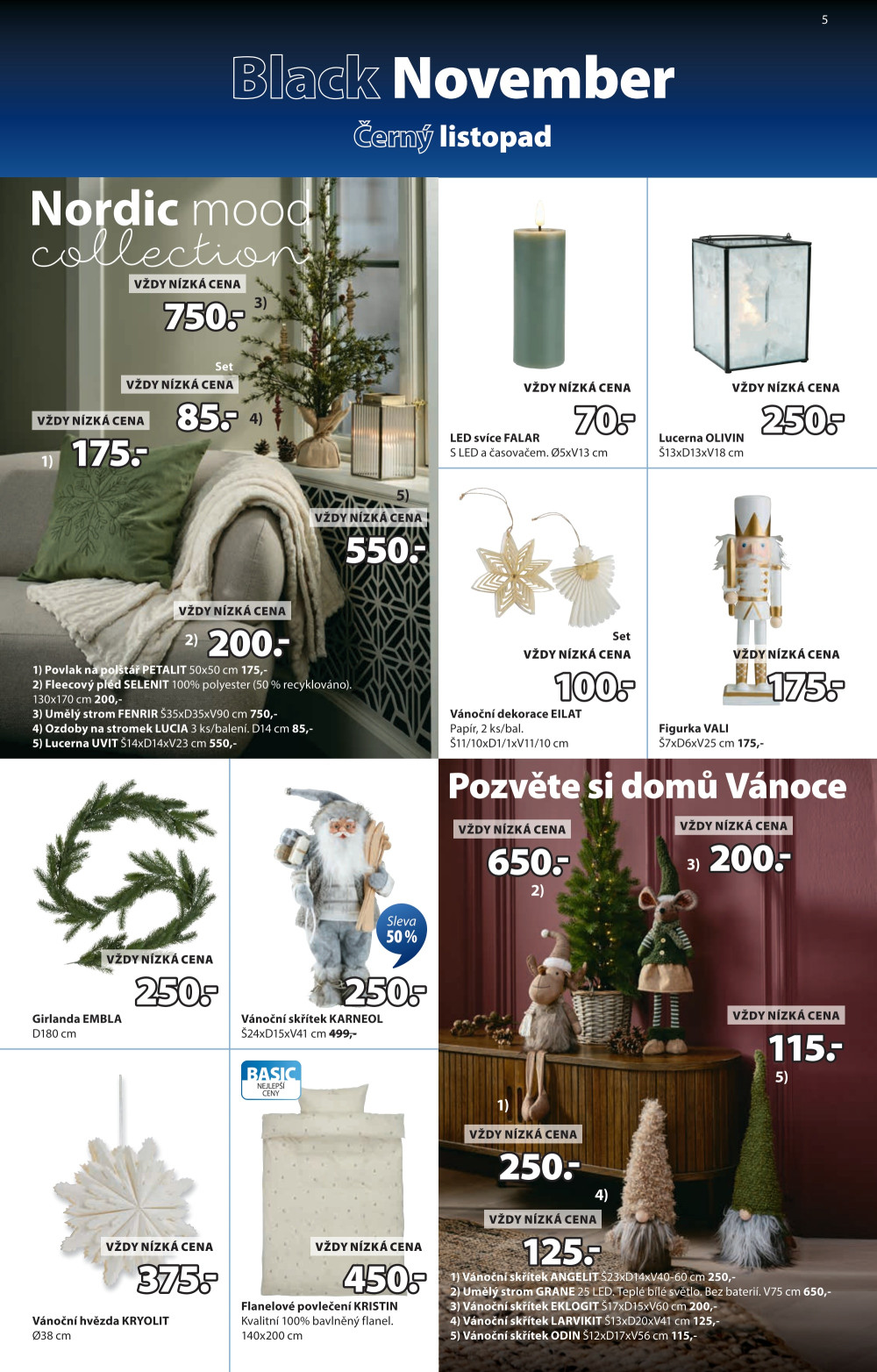 Leták Jysk leták - Černý listopad - strana 6