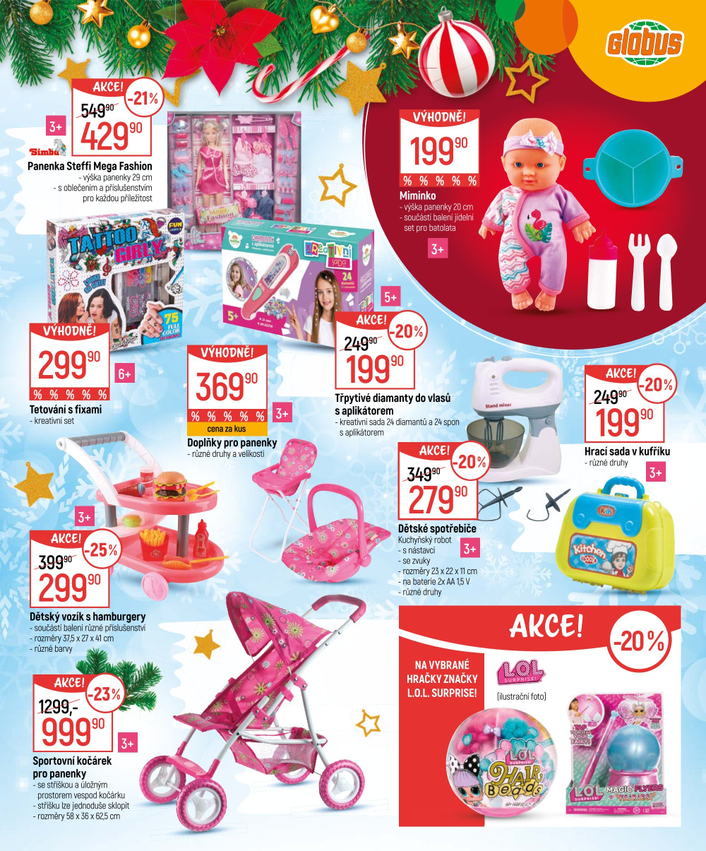 Leták Globus leták Praha - Černý Most - Vánoční dárky - strana 25