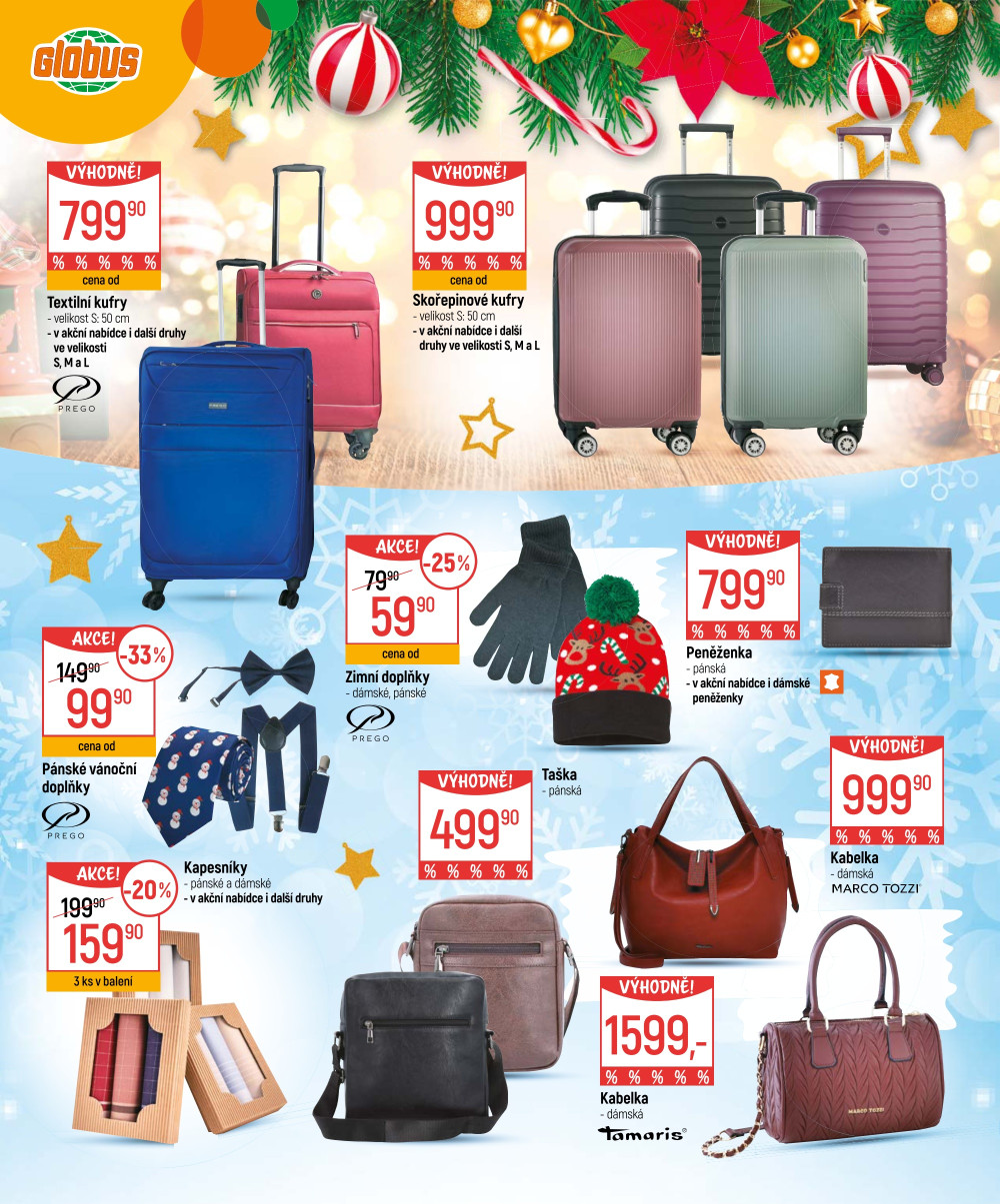 Leták Globus leták Praha - Černý Most - Vánoční dárky - strana 38