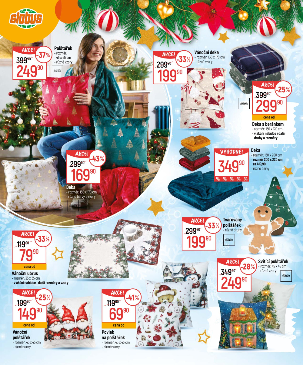 Leták Globus leták Praha - Černý Most - Vánoční dárky - strana 6