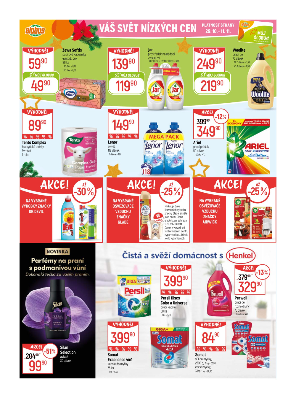 Leták Globus leták Praha - Černý Most - strana 31