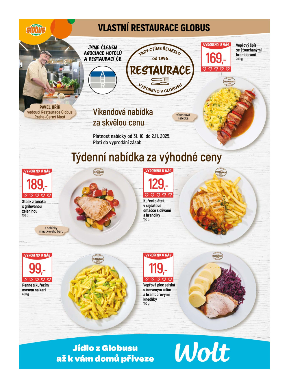 Leták Globus leták Praha - Černý Most - strana 9