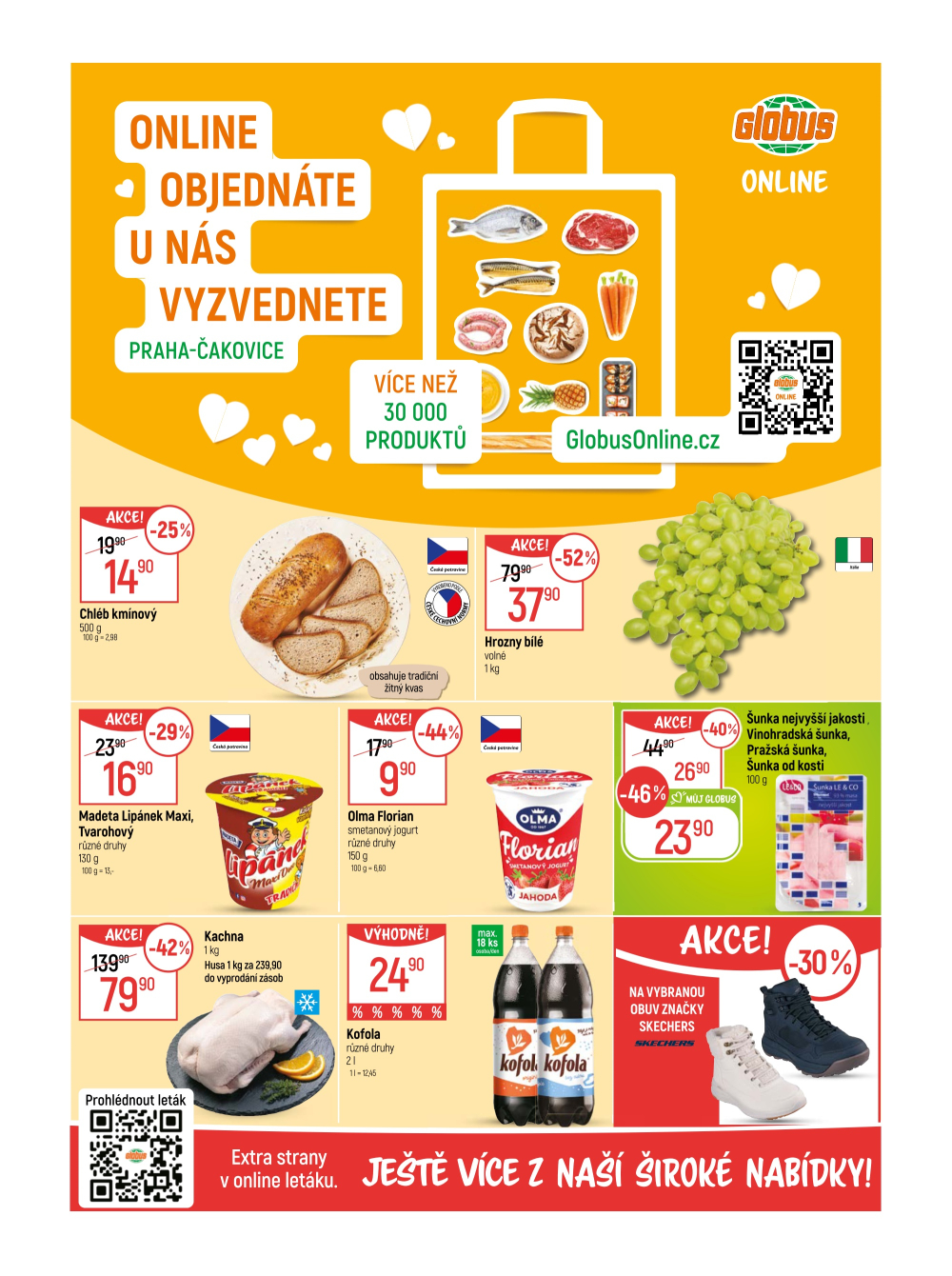 Leták Globus leták Praha - Čakovice - strana 2