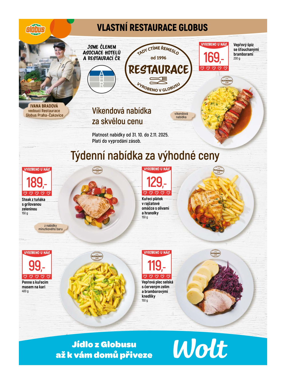 Leták Globus leták Praha - Čakovice - strana 9