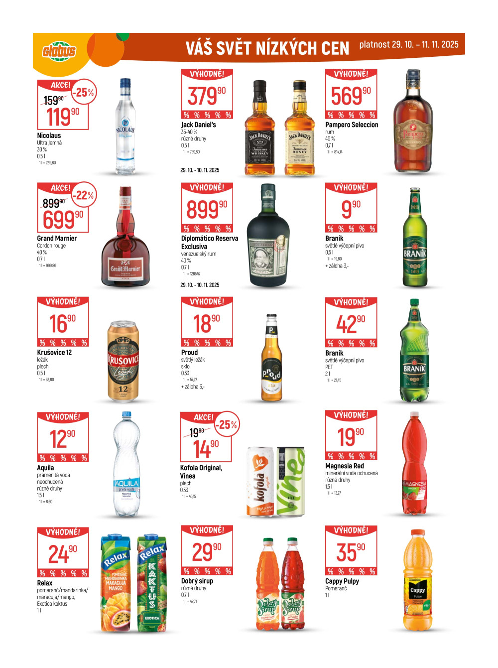 Leták Globus leták Praha - Zličín - strana 29