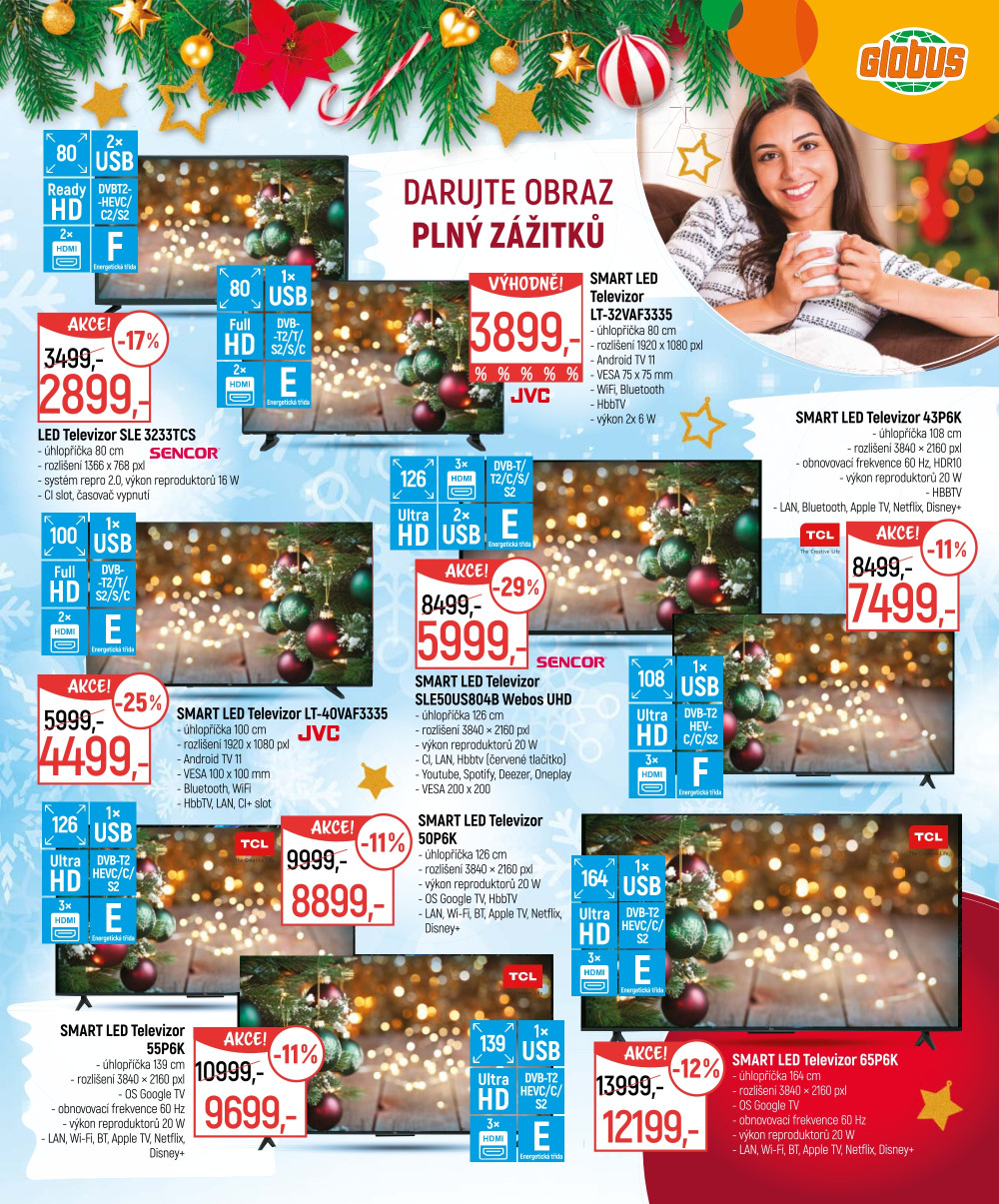 Leták Globus leták České Budějovice - Vánoční dárky - strana 15