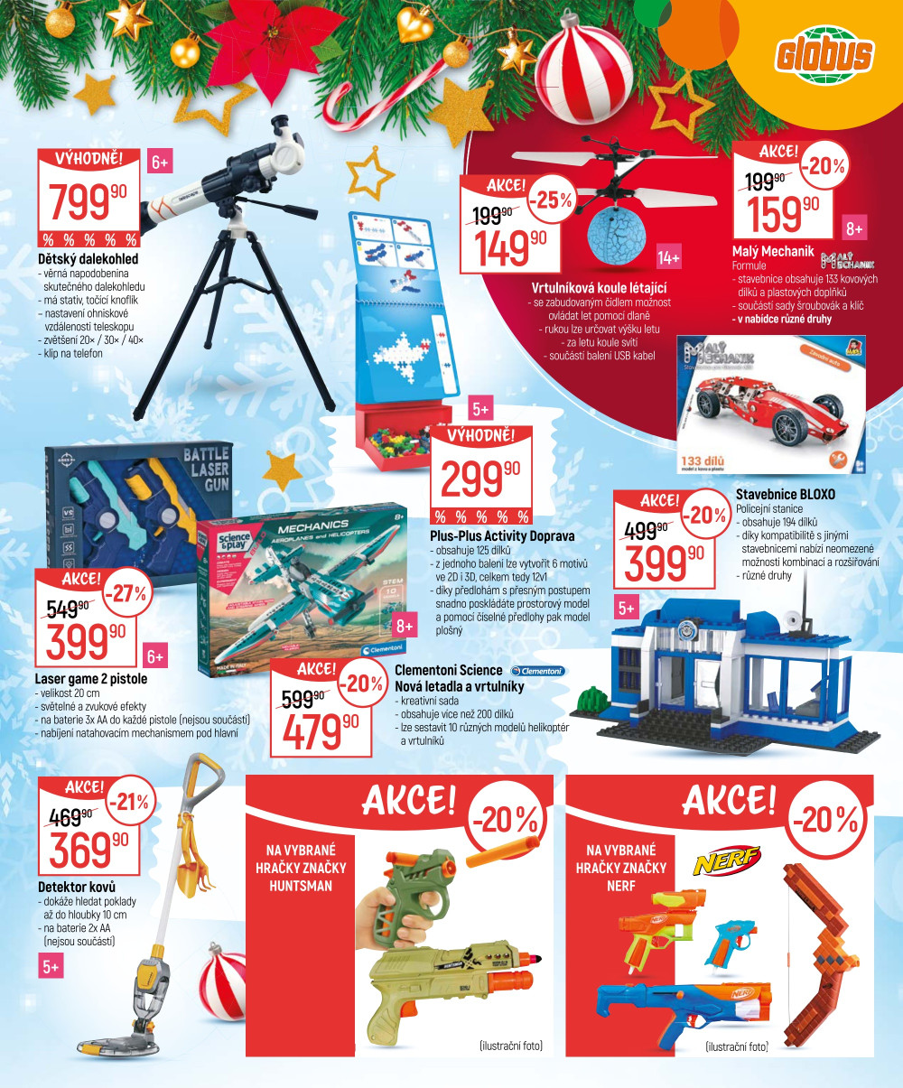 Leták Globus leták České Budějovice - Vánoční dárky - strana 29