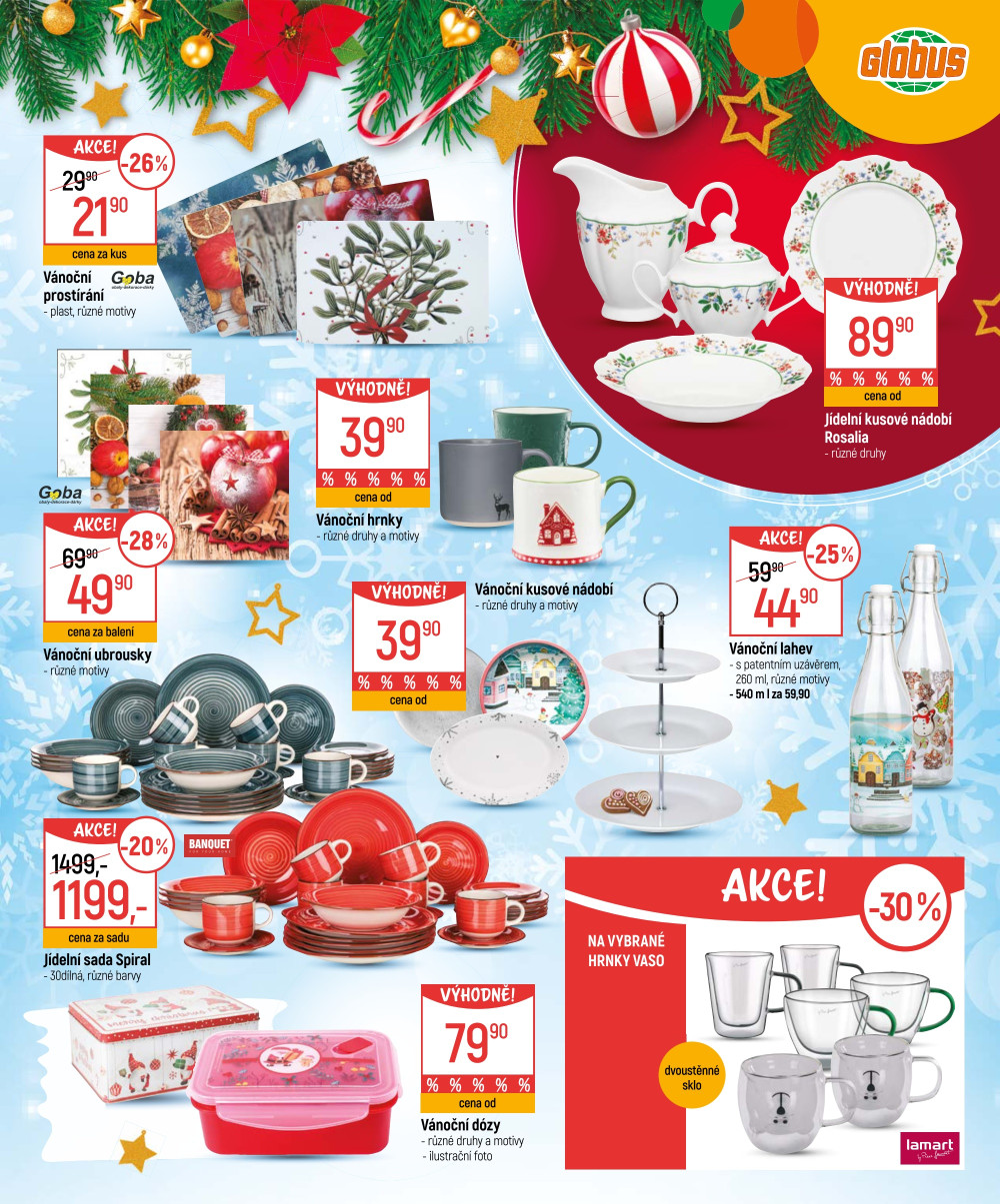 Leták Globus leták České Budějovice - Vánoční dárky - strana 7
