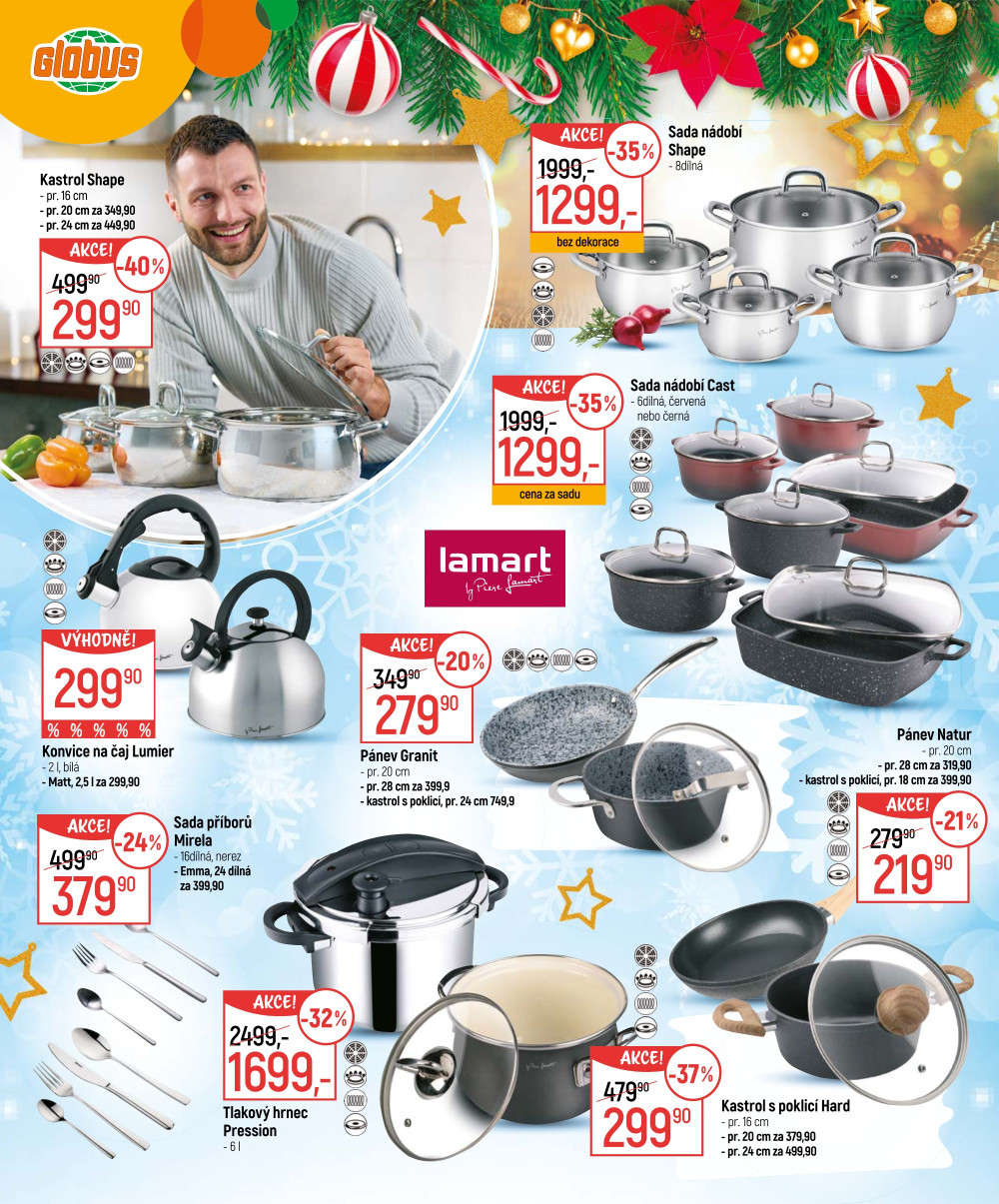 Leták Globus leták České Budějovice - Vánoční dárky - strana 8