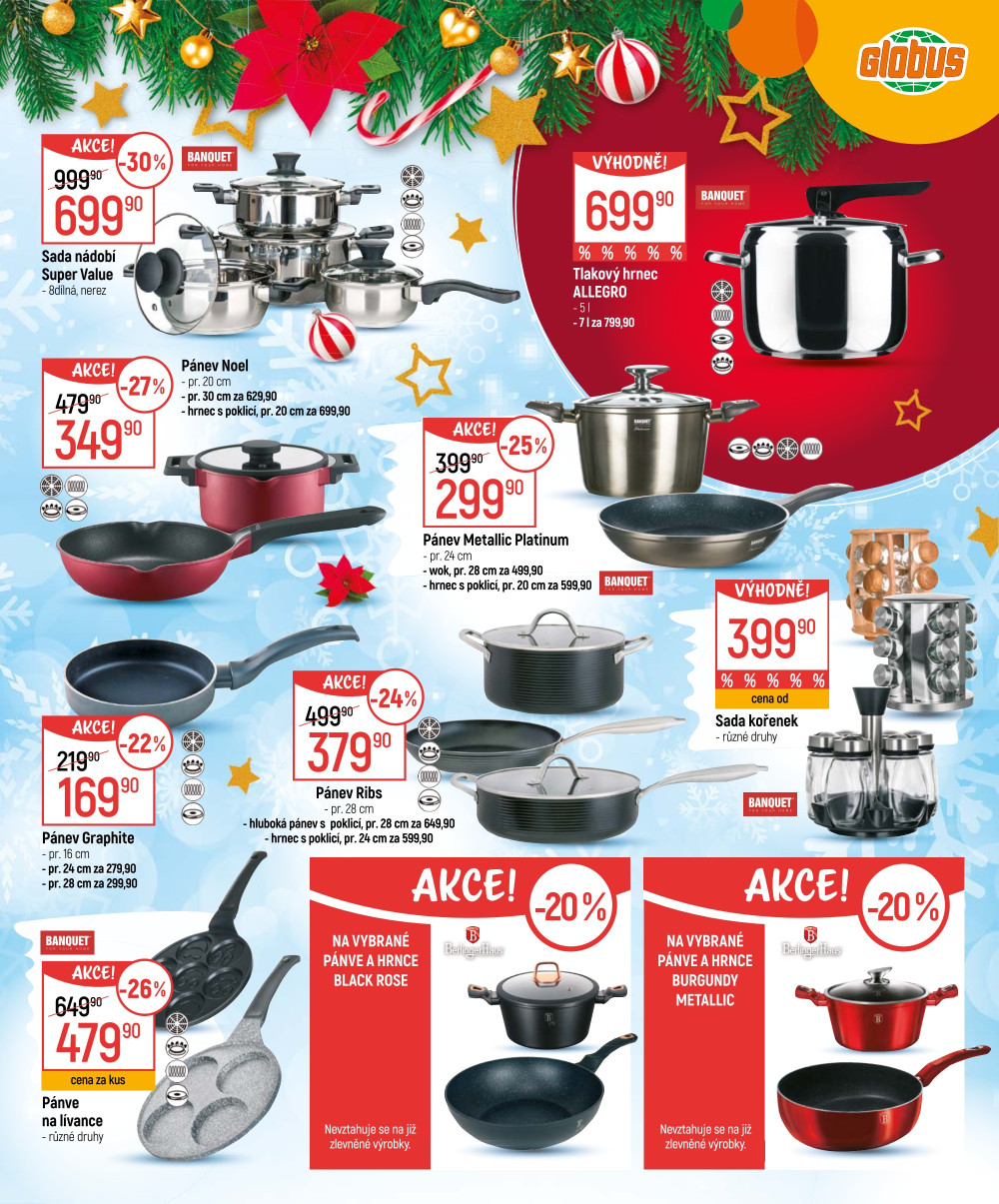 Leták Globus leták České Budějovice - Vánoční dárky - strana 9