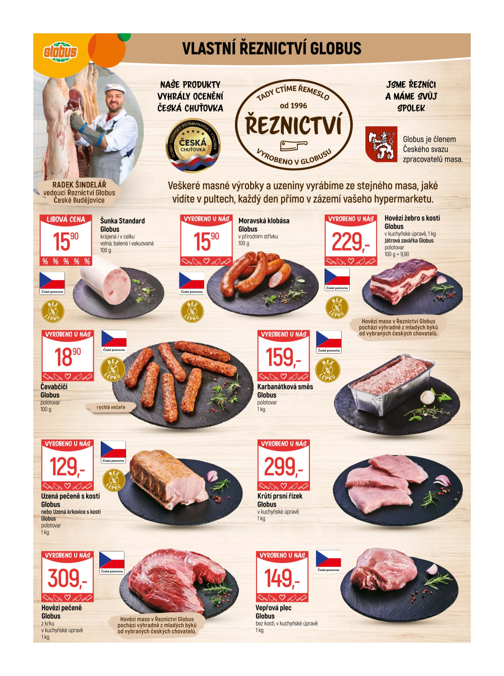 Leták Globus leták České Budějovice - strana 7