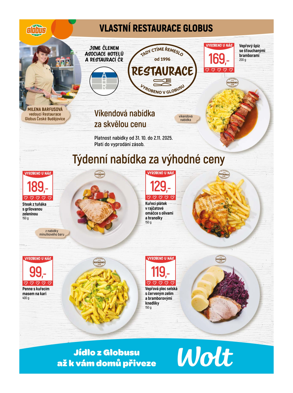 Leták Globus leták České Budějovice - strana 9