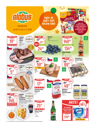 Globus leták Chomutov Globus leták Chomutov