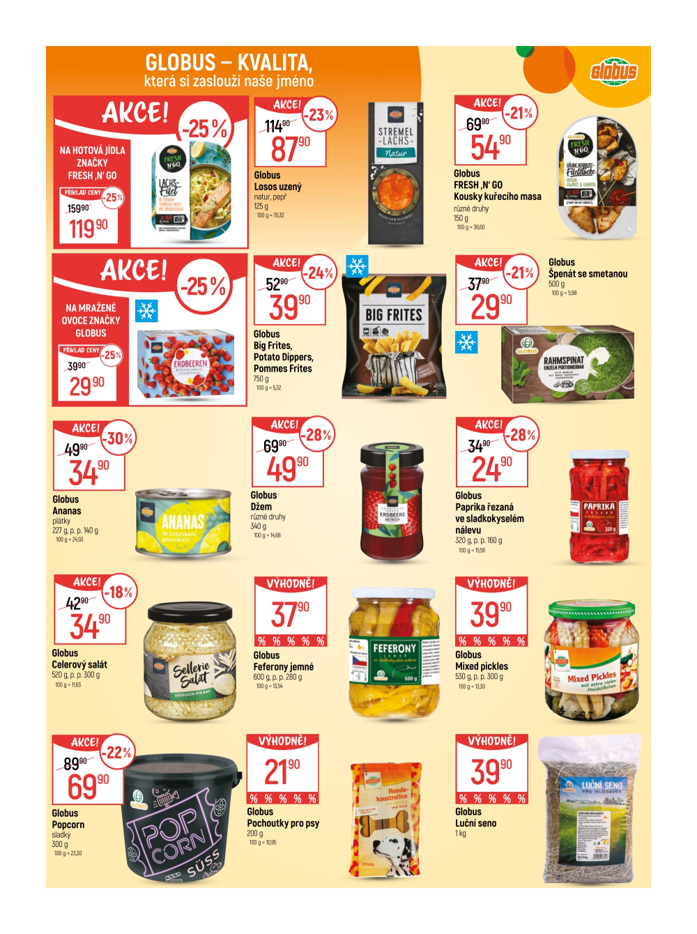 Leták Globus leták Jenišov (Karlovy Vary) - strana 4