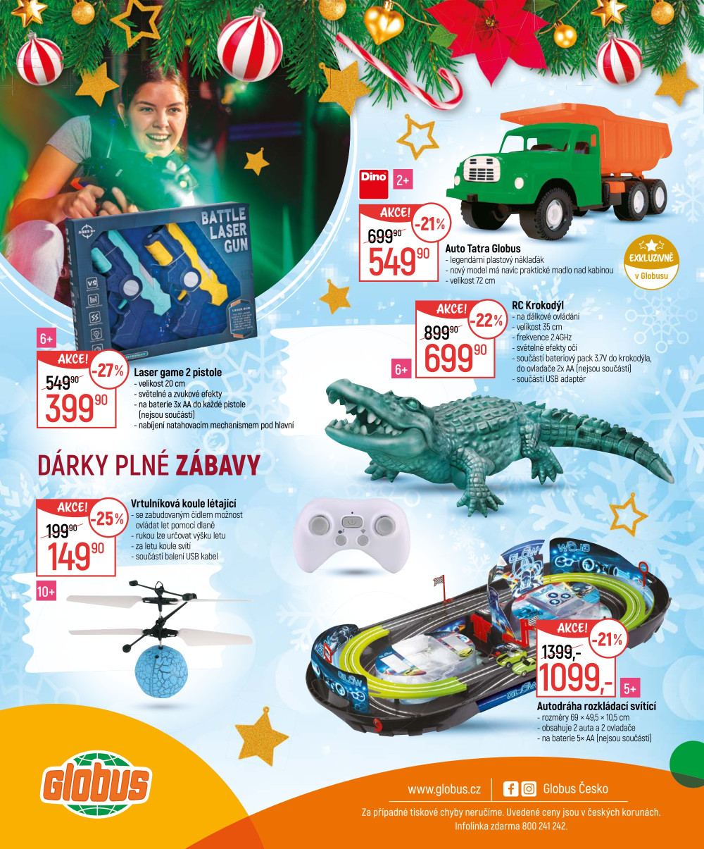 Leták Globus leták Praha - Štěrboholy - Vánoční dárky - strana 12