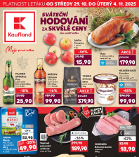 Akční leták Kaufland  Třebíč, Spojovací Akční leták Kaufland  Třebíč, Spojovací