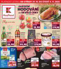 Akční leták Kaufland  Praha 6 - Podbaba