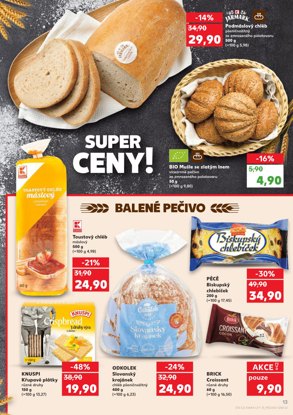 Leták Kaufland leták Olomouc, Hněvotínská - strana 13