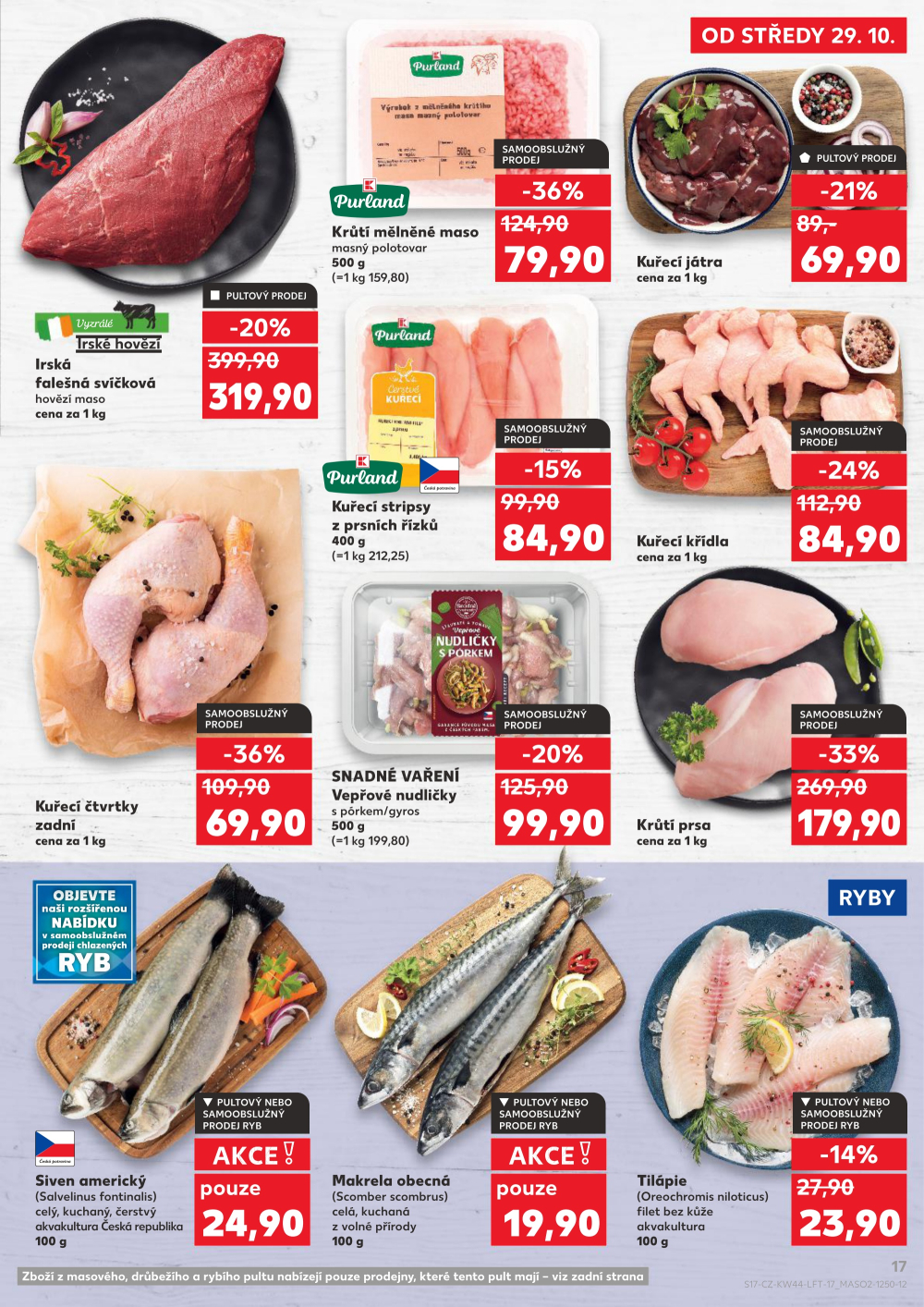 Leták Kaufland leták Olomouc, Hněvotínská - strana 17