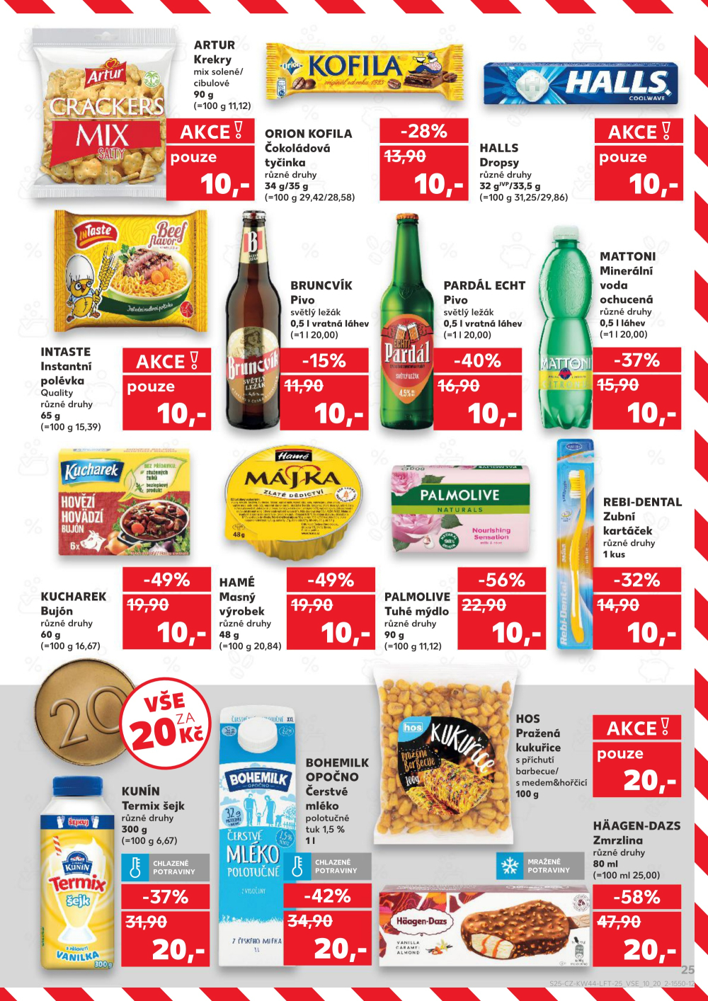 Leták Kaufland leták Jablonec nad Nisou, U Kostela - strana 25