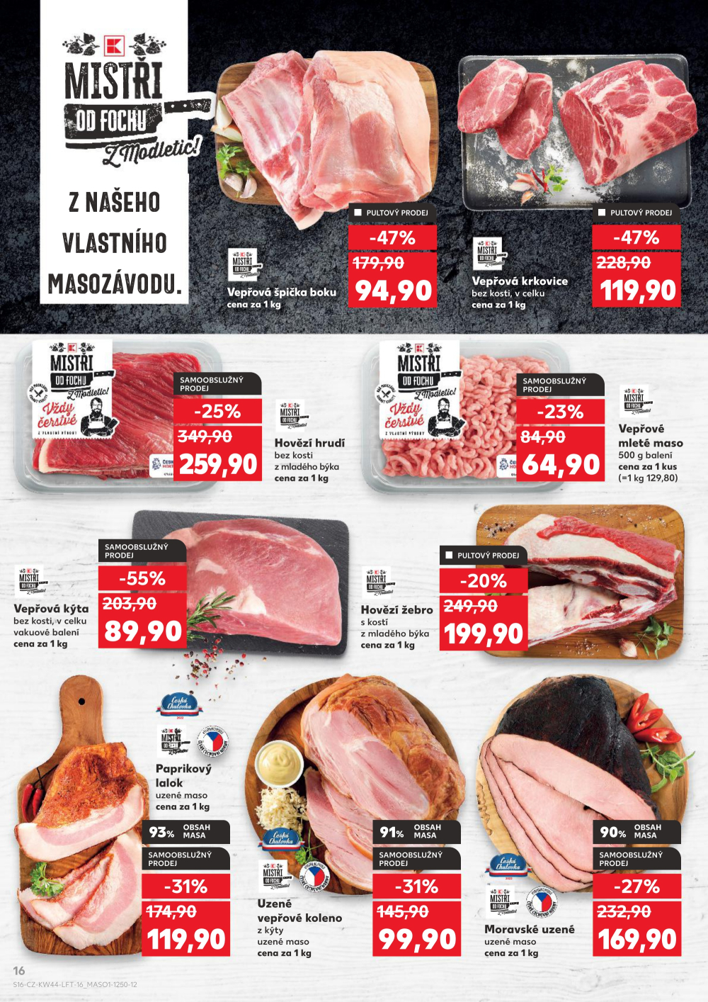 Leták Kaufland leták Hradec Králové - strana 16