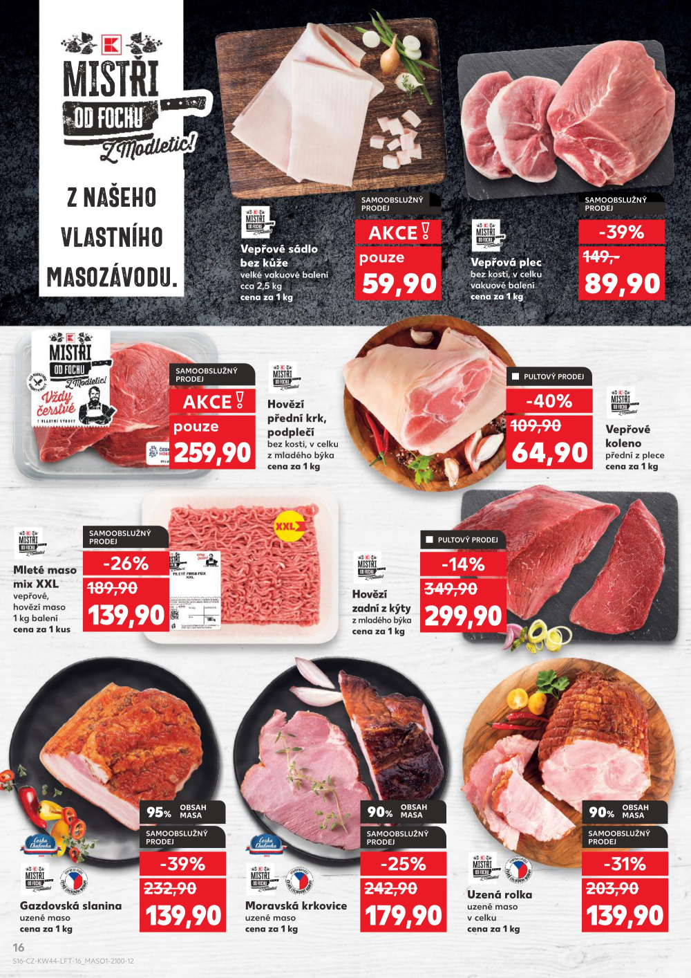 Leták Kaufland leták Ostrava - Poruba - strana 16